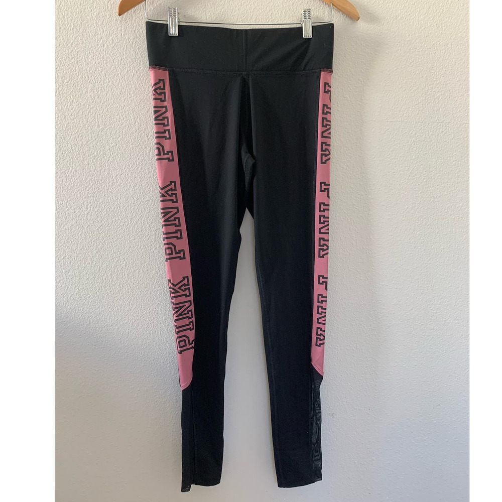 Victoria’s‎ Secret PINK ULTIMATE Yoga Leggings Side Stripe